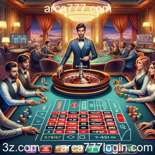 Explorando o Casino Ao Vivo em arca777.com
